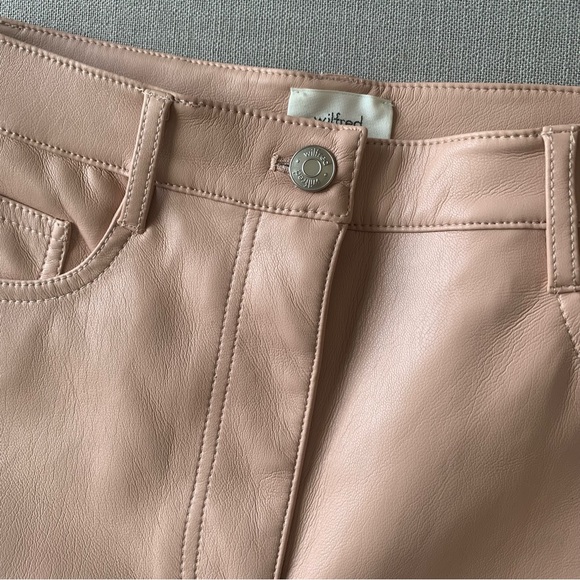 Aritzia Wilfred Melina Pant in Rose Pink size 4 - Picture 4 of 9